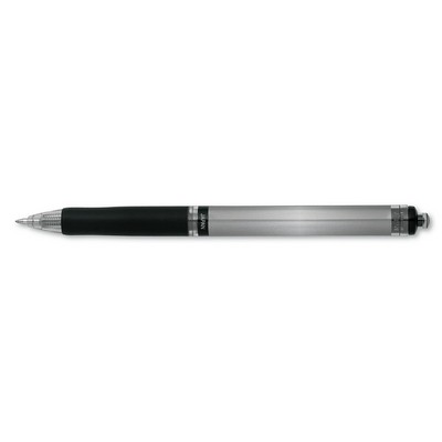 Uniball Gel RT Black/Black Ink Retractable Gel Pen