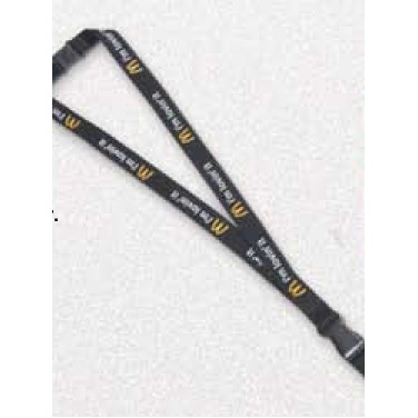 5/8" Screen Printed Nylon Lanyard