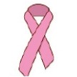 Pink Ribbon Stock Temporary Tattoo