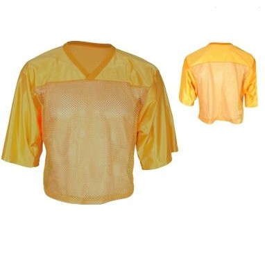 Adult Dazzle Cloth/Micro Mesh Waist Length Football Jersey Shirt