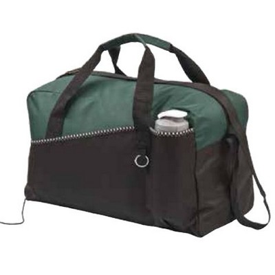 Fashion Duffle Bag w/Bottle Pocket