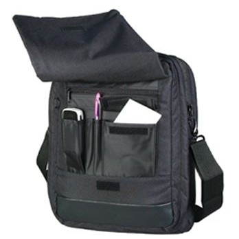 Laptop Portfolio with File Dividers and Detachable Shoulder Strap 16" x 12", 600D Polyester