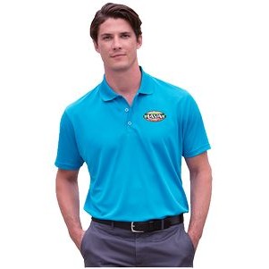 Vansport Omega Solid Mesh Tech Polo Shirt