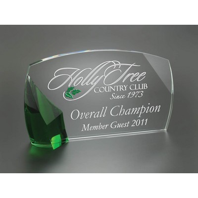 Large Ovation Optical Crystal Award