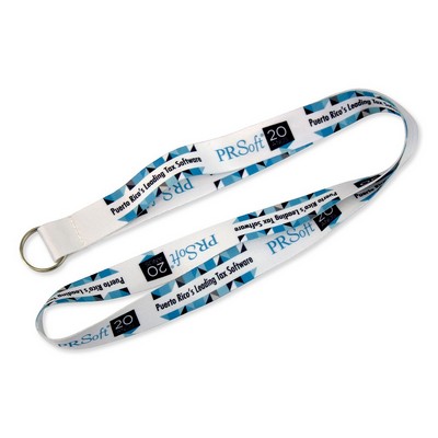 Dye Sublimated Polyester Lanyard (36"x3/4")