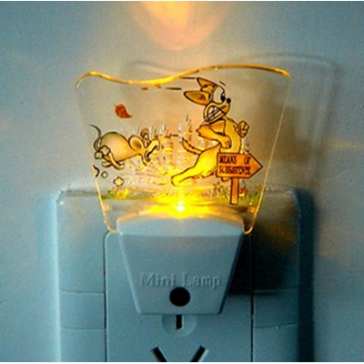 MINI LED Night Light w/ Cartoon Figure Shade