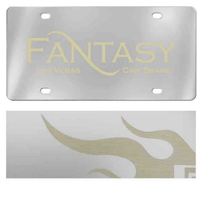 Stainless Steel Mirror Polish License Plate (Domestic Production)