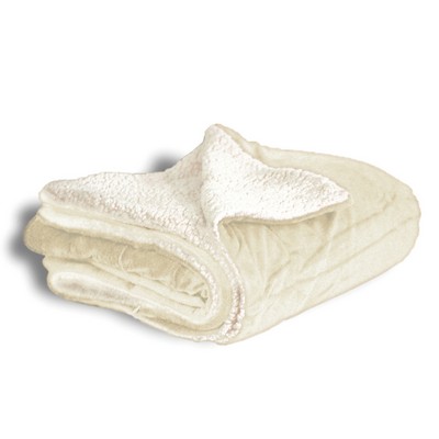 Ivory Sherpa Blanket