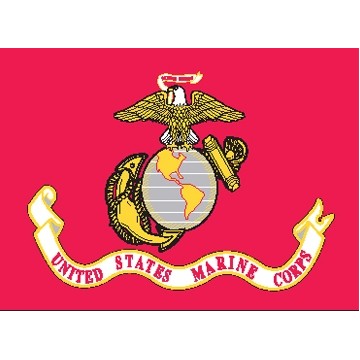 United States Marine Corp Nylon Flag (5'x8')