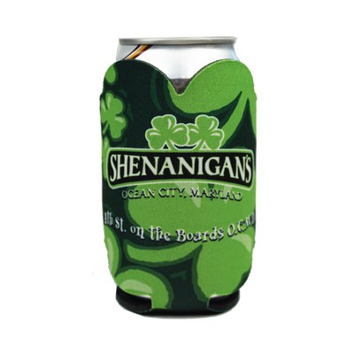 Premium Full Color Dye Sublimation Foam Shamrock Shaped Insulator