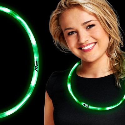 Green LED Necklace