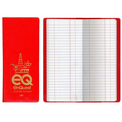 Oil & Pipe Long Tally Book-Standard Vinyl