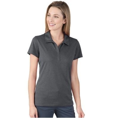 Women's Heathered Polo Shirt