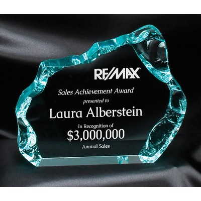 Jade Acrylic Iceberg Award