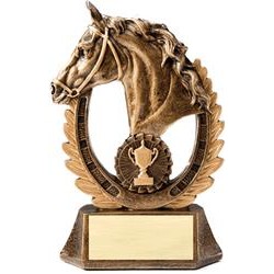 Horse Head Award Sculpture - 8"