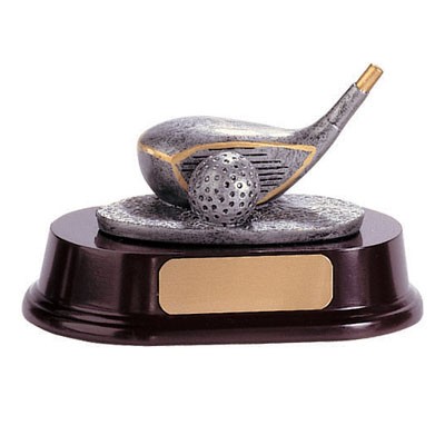 3½" Resin Golf Driver Trophy