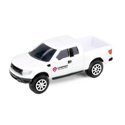 3" 1:64 Scale Die Cast Metal Ford® F150 Pickup Truck with Full Color Graphics (Both Sides)