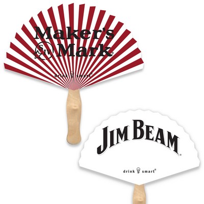 Round Triangle Sandwich Hand Fan