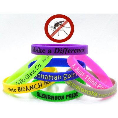 ½" Printed Mosquito Repellant Wristbands