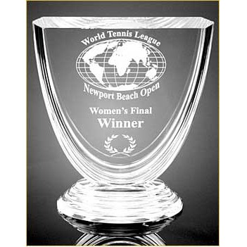 The Chalice Acrylic Award, 9-1/4" W x 10-1/2" H