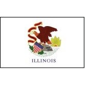 Illinois State Flag (8'x12')