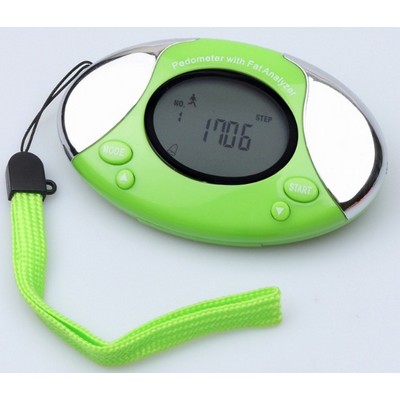 Portable Pedometer/Fat Analyzer