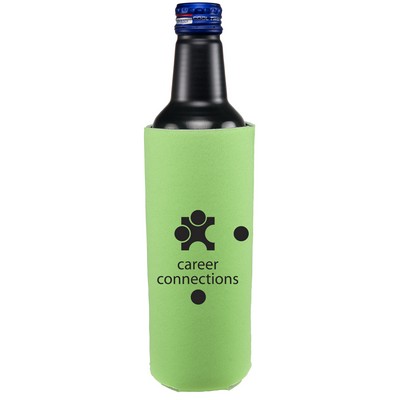 16 oz. Tall Bottle Cooler - Two Sided Imprint