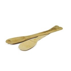 12" Bamboo Salad Set