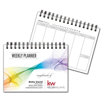 Full-Color Weekly Planner 7.5" x 5.5" - 52 Sheets