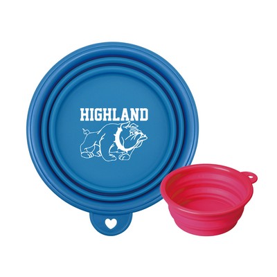 Collapsible Silicone Pet Bowl