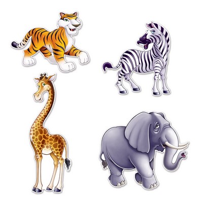 Jungle Animal Cutouts