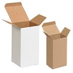 Reverse Tuck Flap Kraft Box (2"x2"x6")