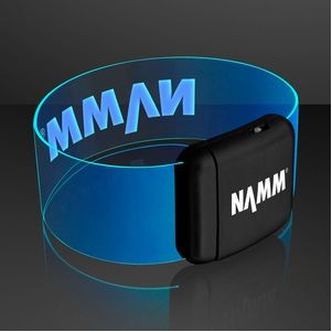 Cosmic Blue LED Neon Bracelets - Domestic Print