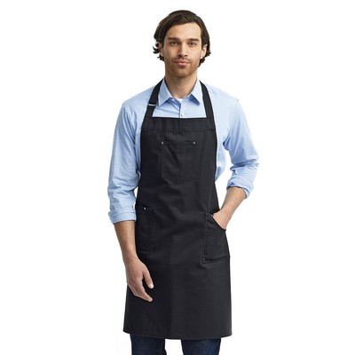 Artisan Collection by Reprime Unisex Cotton Chino Bib Apron