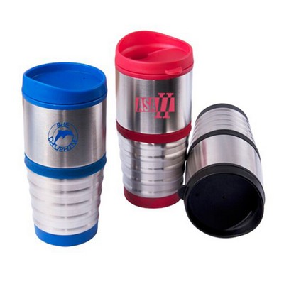 16 Oz. Traveler Ring Stainless Steel Tumbler