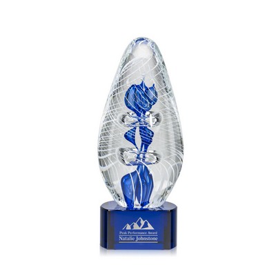 Galactica Award on Blue Base - 7½" High