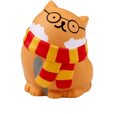 Slow Rising Scented Squishy Glasses Cat