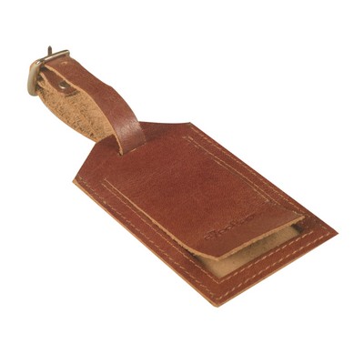 Leather Luggage Tag (3.78"x2.28")