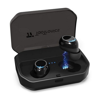 TaoTronics Bluetooth 5.0 True Wireless Stereo Earbuds W/ Power Bank Feature