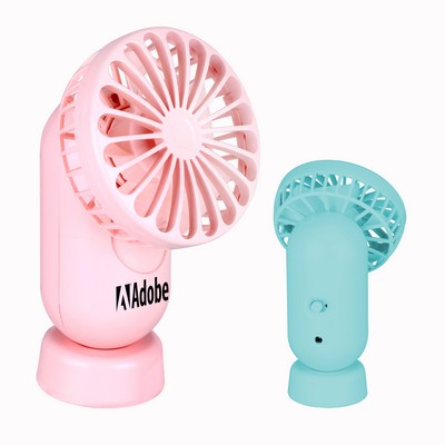 Rechargeable Pill Shaped Mini Handheld Fan (Shorter Prod Time)