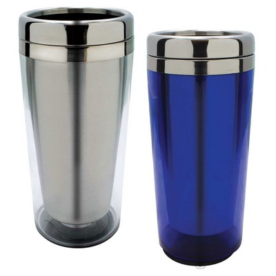 16 Oz. Bottle Tumbler w/Transparent Outer Shell