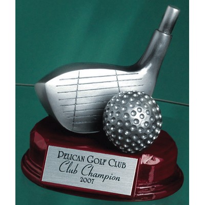 Silver Driver Golf Trophy