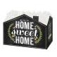 Small Chalkboard Home Sweet Home Theme Gift Basket Box