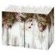 Large Rustic Winter Theme Gift Basket Box