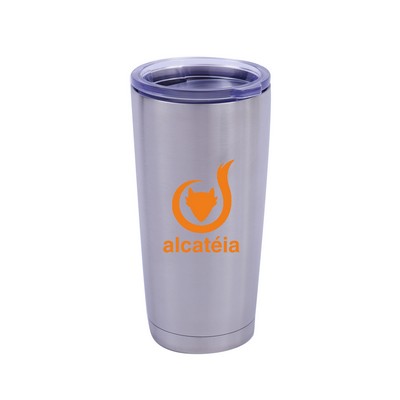 20 Oz Vacuum Tumbler With Spill Resistant Lid