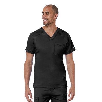 Maevn Matrix Men's Basic V-Neck Scrub Top