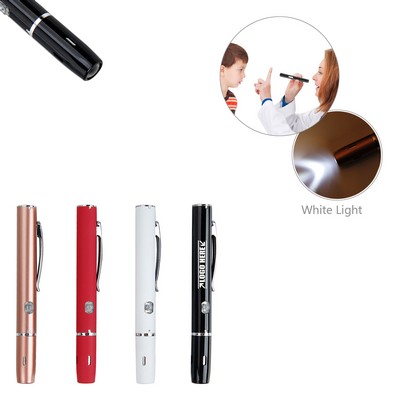 White Light Rechargeable Flashlight