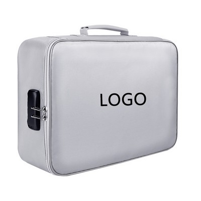 Waterproof 3-Layer Document Storage Bag With Password Lock