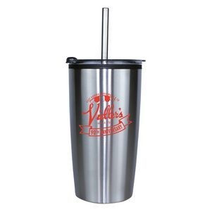 20 Oz. Niagara Tumbler w/Stainless Straw & Flip Top Lid