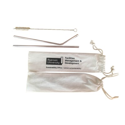 Stainless Steel Straw Set